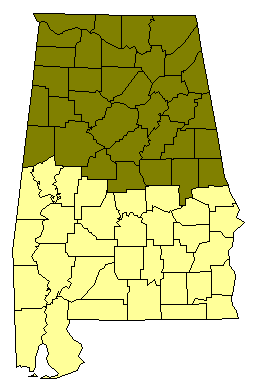 Alabama Regional Map