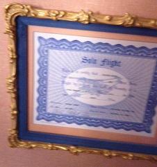 flight certificate