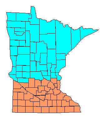 Minnesota Regional Map